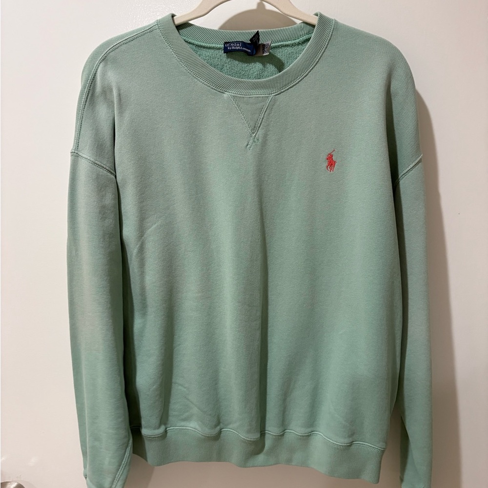 Ralph Lauren Mint Green Crewneck Sweater